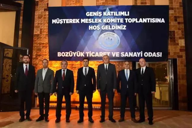 Bozüyük'te Ticaret ve Sanayi Odası Toplantısı