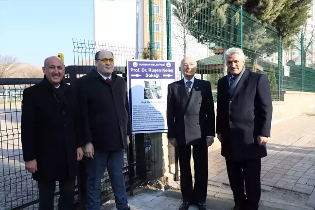 Yahşihan Belediyesi, Prof. Dr. Ruşen Keleş'in ismini sokağa verdi