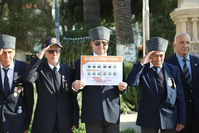 Bodrum'da Gazi ve Emekli Astsubaylar Terör Saldırılarını Protesto Etti
