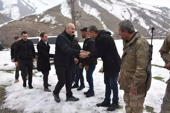 Batman Valisi Ekrem Canalp, Sason ilçesindeki köyleri ziyaret etti