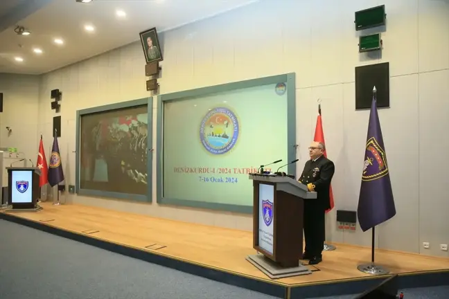 Denizkurdu-1/2024 Tatbikatı 7-16 Ocak'ta Gerçekleştirilecek