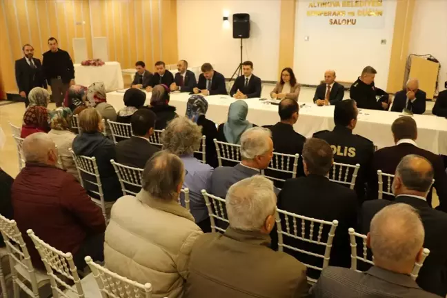 Yalova Valisi Hülya Kaya, Altınova ilçesini ziyaret etti