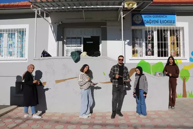 Aydın Gençlik Merkezi ve Ortaklar Genç Ofis, Dağyeni İlkokulu'nda Etkinlikler Gerçekleştirdi