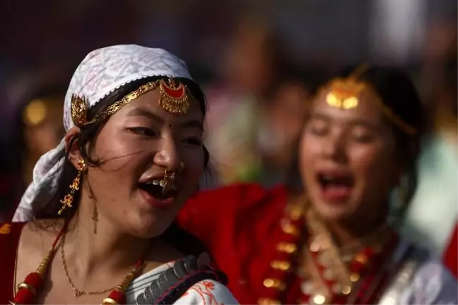 Katmandu'da Sakela Udhauli Festivali Kutlandı