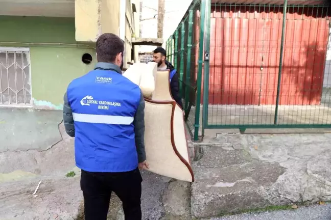 Canik Belediyesi İhtiyaç Sahiplerine Desteklerini Sürdürüyor