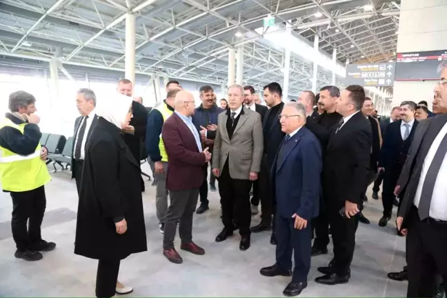 Kayseri Havalimanı Yeni Terminal Binası Açılışa Hazırlanıyor