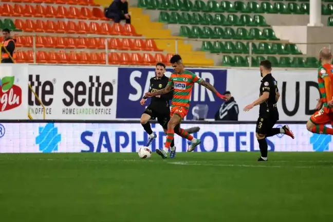 Corendon Alanyaspor, MKE Ankaragücü ile 1-1 berabere kaldı