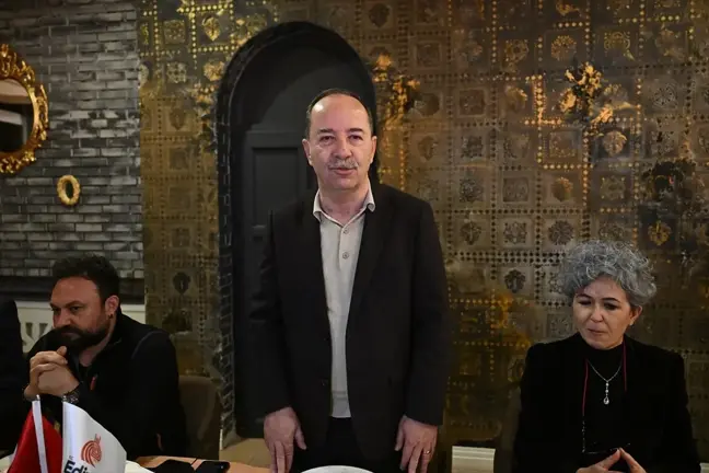 Edirne Belediye Başkanı Recep Gürkan, Çalışan Gazetecilerle Buluştu