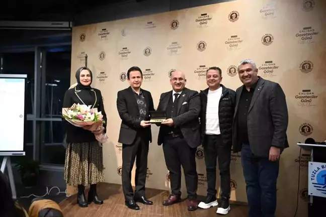 10 Ocak Çalışan Gazeteciler Günü Tuzla'da Kutlandı