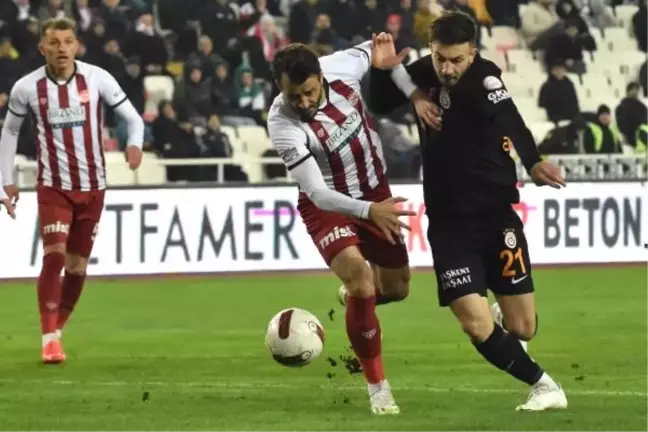 Sivasspor ile Galatasaray Berabere Kaldı