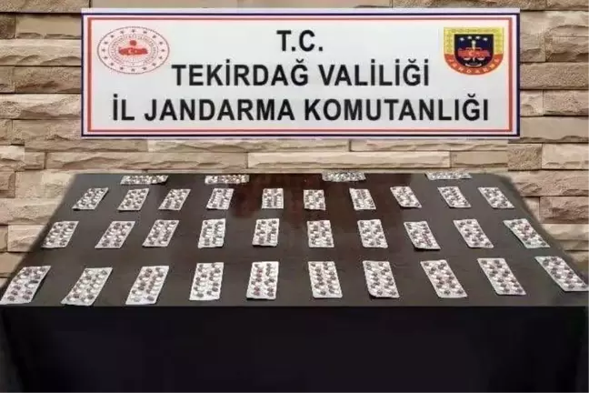 Tekirdağ'da bir şahsın üst aramasında uyuşturucu ele geçirildi