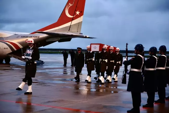 Pençe-Kilit Harekatı'nda şehit olan Piyade Uzman Çavuş Ahmet Köroğlu'nun cenazesi Giresun'a getirildi