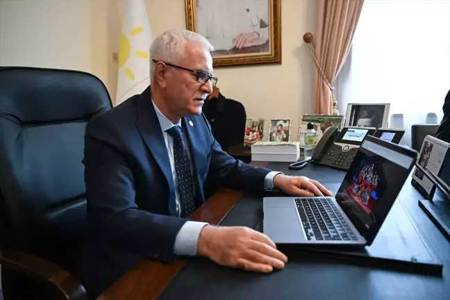 İYİ Parti Grup Başkanı Koray Aydın, AA'nın 'Yılın Kareleri' oylamasına katıldı