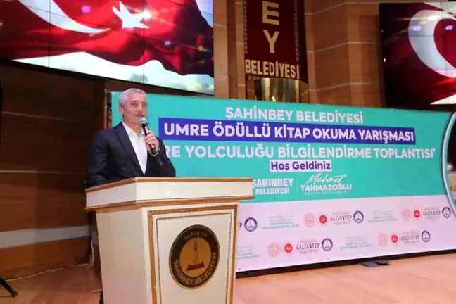 Şahinbey Belediyesi, Umre'ye gidecek öğrencileri bilgilendirdi