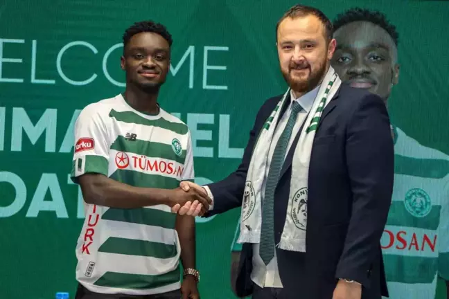 Konyaspor, Emmanuel Boateng ile sözleşme imzaladı