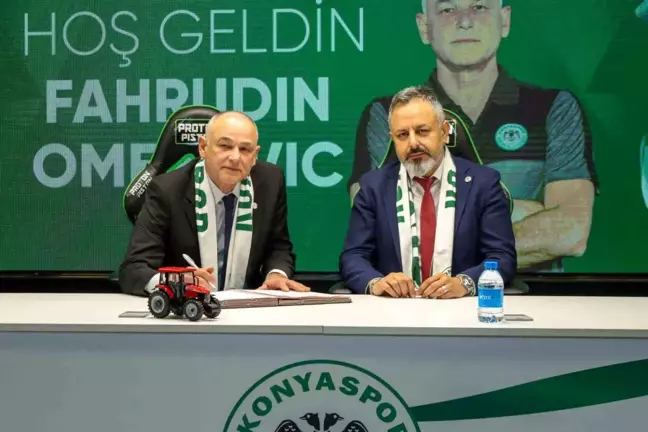 Konyaspor, Fahrudin Omerovic ile sözleşme imzaladı