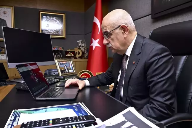 TBMM Tarım, Orman ve Köyişleri Komisyonu Başkanı Vahit Kirişci, AA'nın 'Yılın Kareleri' oylamasına katıldı