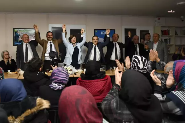 Tepebaşı Belediye Başkanı Ahmet Ataç ve Büyükşehir Belediye Başkan Adayı Ayşe Ünlüce Keskin'de Vatandaşlarla Buluştu