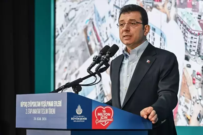 İBB, Eyüpsultan Yeşilpınar Evleri'nde anahtar teslimi yaptı