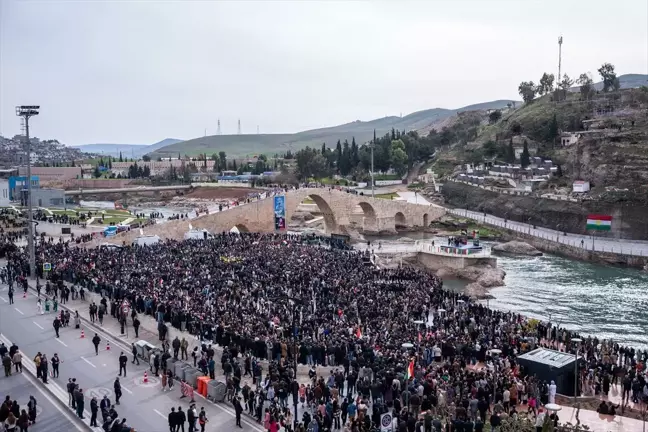 İran'ın Erbil'e yönelik saldırıları protesto edildi