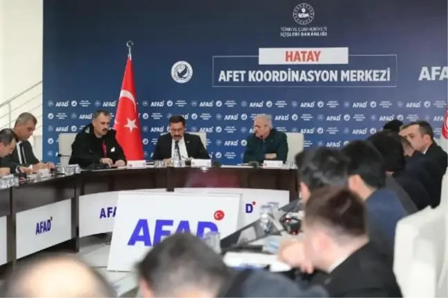 İçişleri Bakan Yardımcısı Hatay'da TOKİ Konutları Hakkında Değerlendirme Yaptı
