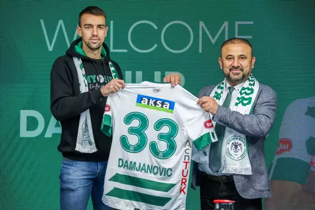 TÜMOSAN Konyaspor, Filip Damjanovic ile sözleşme imzaladı