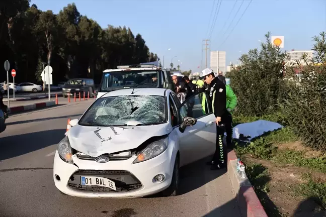 Adana'da Yaya Otomobilin Çarpması Sonucu Bir Kişi Hayatını Kaybetti