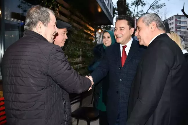 Ali Babacan Bilecik'te esnaf ziyaretinde bulundu