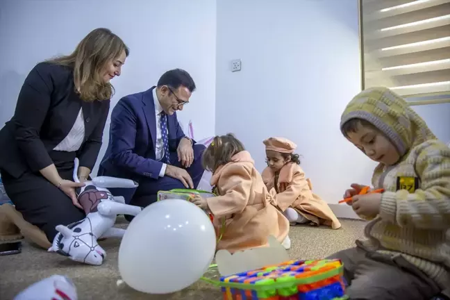 Türk Kızılayı tarafından inşa edilen yetimhane ek binasının açılışı yapıldı