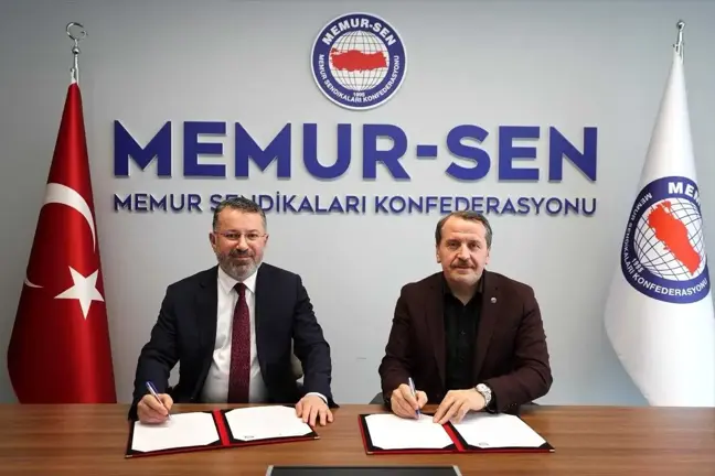Karabük Üniversitesi Rektörü Memur-Sen Genel Başkanı ile Görüştü