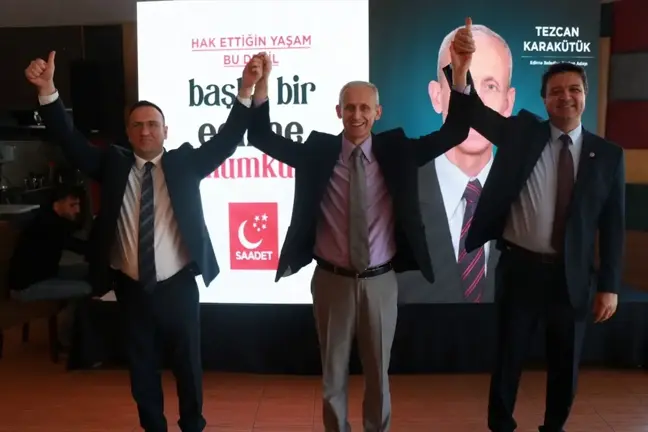Saadet Partisi Yerel Seçim Hazırlıklarını Sürdürüyor
