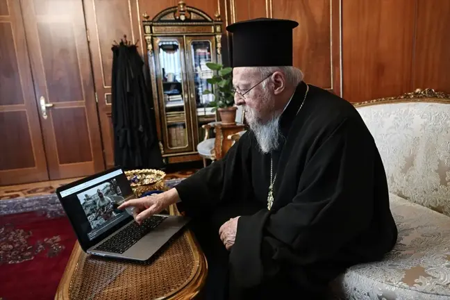 Fener Rum Patriği Bartholomeos, Yılın Kareleri oylamasına katıldı