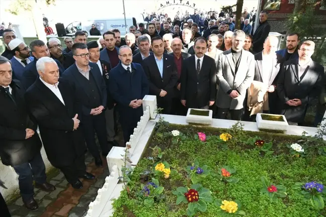İçişleri Bakan Yardımcısı Bülent Turan, Mehmet Çavuş'u Anma Törenine Katıldı