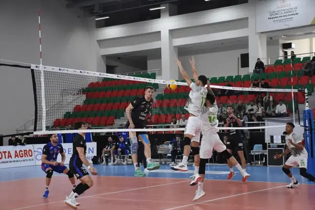 Halkbank, RAMS Global Cizre Belediyespor'u 3-1 yendi