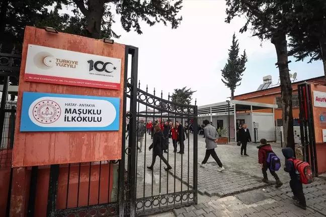 AKUT Vakfı Hatay'da İki Prefabrik Okulun Açılışını Gerçekleştirdi