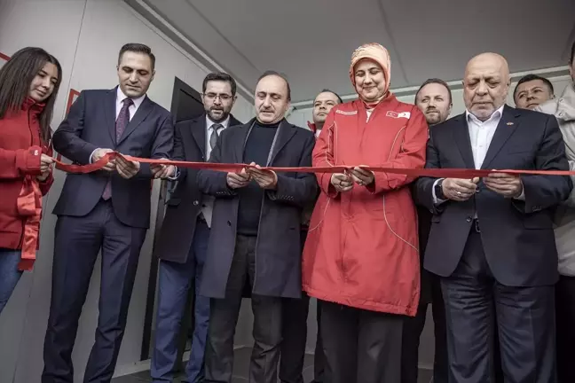 Kahramanmaraş'ta depremzede çocuklar için kütüphane açıldı