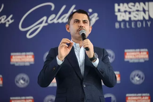 Murat Kurum: İstanbul'un 39 ilçesinde bitirdikleri konut sayısı bizim Gaziosmanpaşa'daki sayımıza ulaşamadı