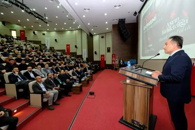 TOGÜ'de Kahramanmaraş depremi kurbanları anıldı