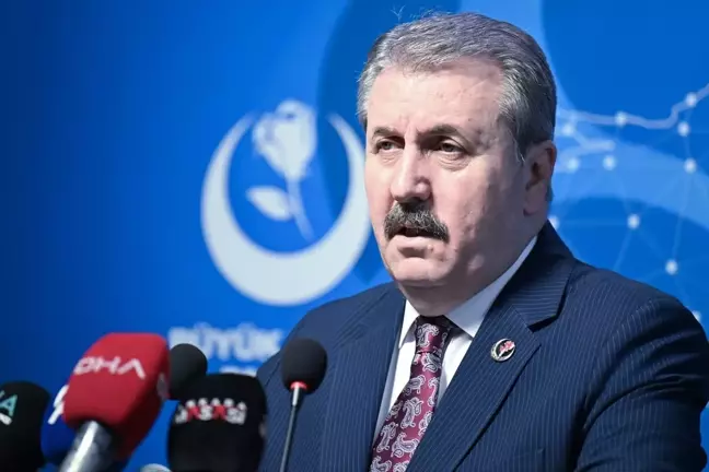 BBP Genel Başkanı Mustafa Destici: 'Bu kararı onlar vermiyor, bu kararı Kandil, İmralı veriyor'