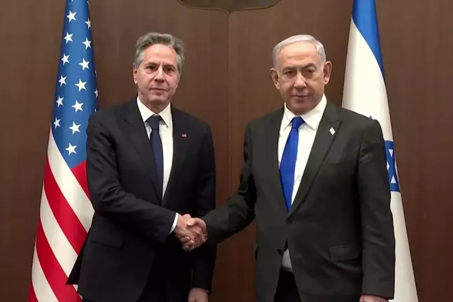 Netanyahu, Blinken ile görüştü