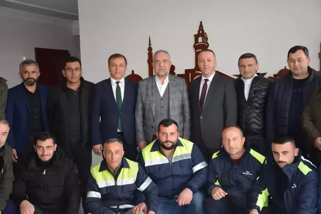 Zile Belediyesinde İşçilere Yapılan Zam İçin Teşekkür Ziyareti