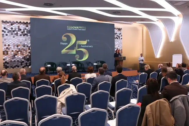 KosovaPress Haber Ajansı 25. Kuruluş Yıl Dönümünde Konferans Düzenledi