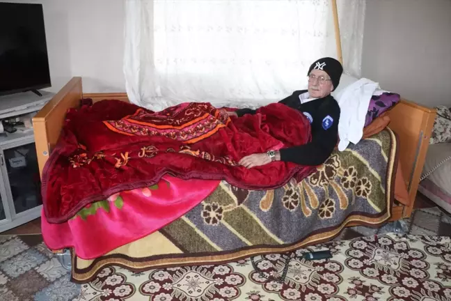 Hatay Valiliği, Kıbrıs gazisine hasta yatağı desteği sağladı
