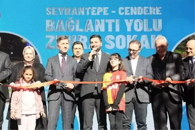 Kağıthane Belediyesi Zehra Sokağı'nın açılışını gerçekleştirdi