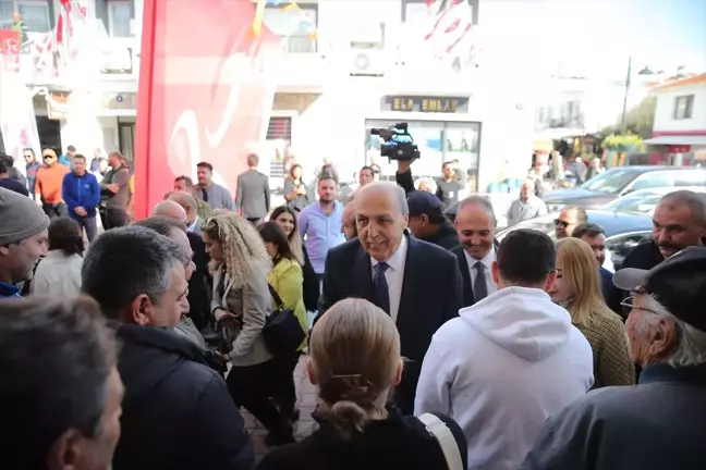 Cumhur İttifakı'nın Muğla Büyükşehir Belediye Başkan adayı Aydın Ayaydın, Datça'da Seçim Koordinasyon Merkezi açtı