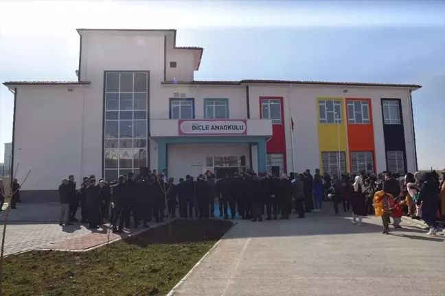 Batman'da 6 derslikli anaokulu hizmete açıldı