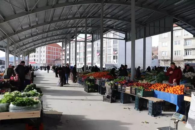 Havza Yöresel Ürün ve Kapalı Pazaryeri Kısmen Hizmete Açıldı