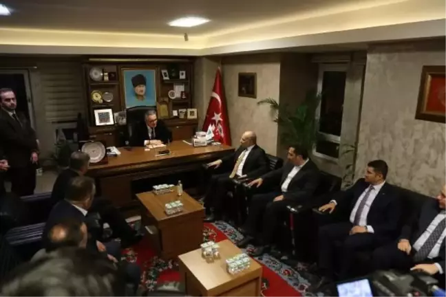 Saadet Partisi İBB Başkan Adayı Birol Aydın Türkiye Bosna Sancak Derneği'ni Ziyaret Etti