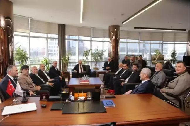 Saadet Partisi İBB Başkan Adayı Birol Aydın İkitelli Organize Sanayi Bölgesi'ni Ziyaret Etti