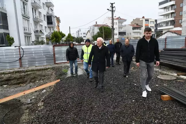 Lapseki'de Kreş ve Bakımevi İçin Temel Atıldı